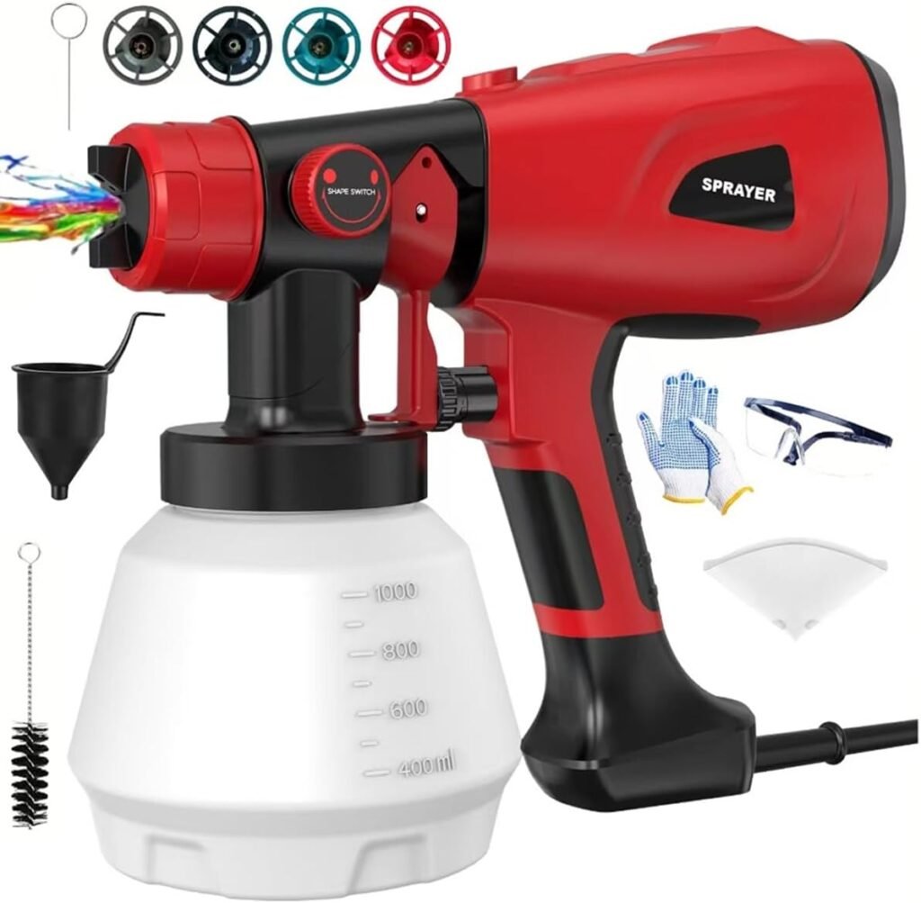 1000W Electric Paint Sprayer Gun: A Comprehensive Review