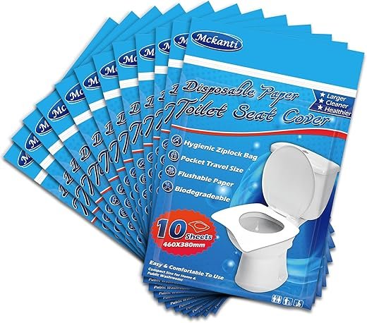 Mckanti Disposable Toilet Seat Covers Review: 60 Pack